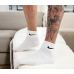 9 пар у коробці, подарунковий набір шкарпеток NIKE білі короткі 41-44р.