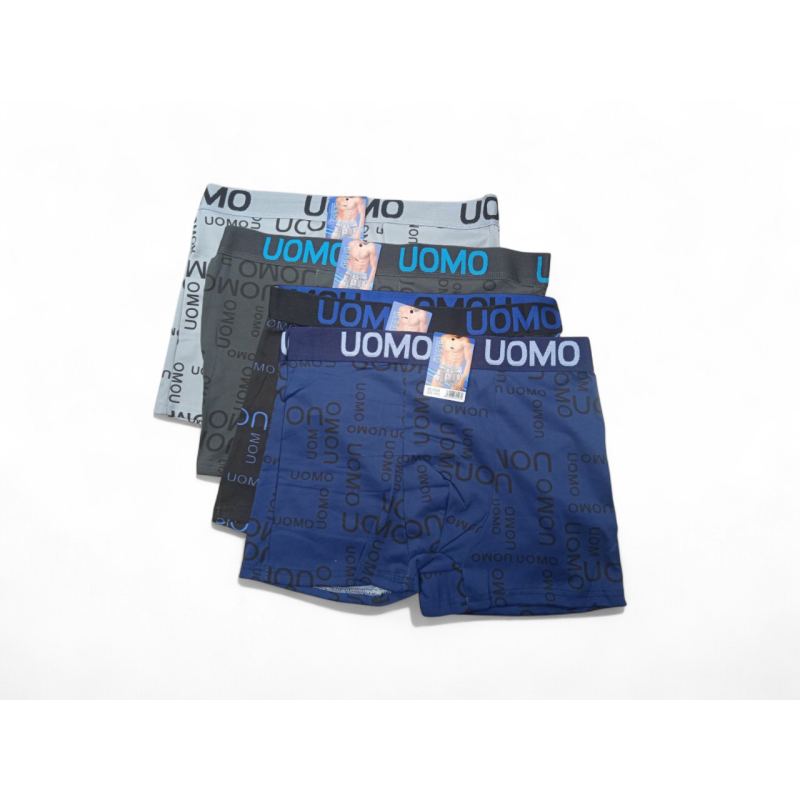 Труси чоловічі боксери ТМ “UOMO“ 4шт в наборі 2XL (52-54 )