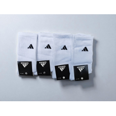 12 пар в упаковці шкарпетки ADIDAS високі білі 41-45 грн.
