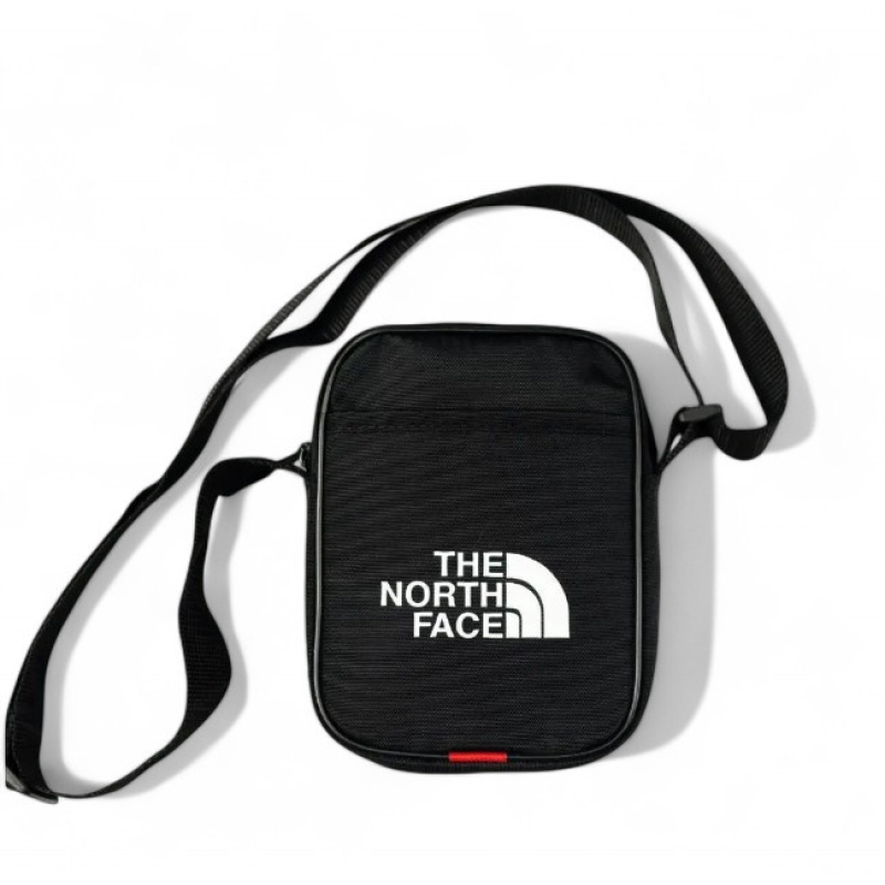 Барсетка The North Face чорна мала чоловіча (сумка через плече)