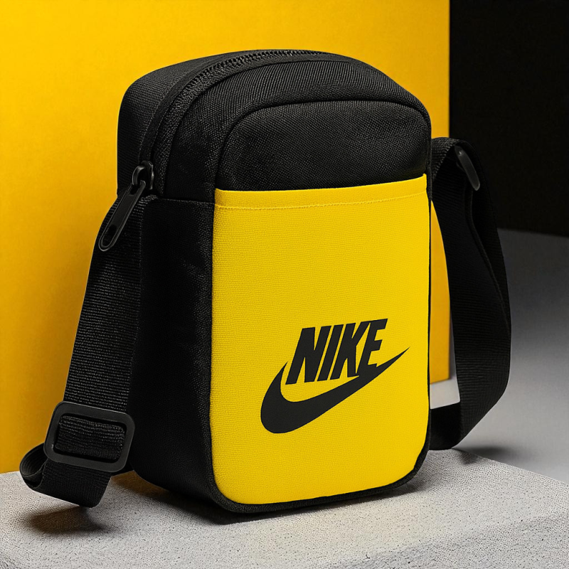 Барсетка маленька Nike чорна чоловіча (сумка через плече)