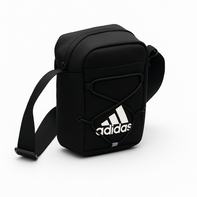 Барсетка ADIDAS чорна мала чоловіча (сумка через плече)