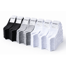 30 пар шкарпеток ТМ   “SPORT SOCKS“ 3 кольори (42-45) розмір