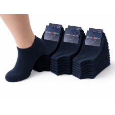 Упаковка коротких шкарпеток 12 пар SPORT SOCKS чорні  (42-45) розмір