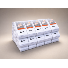 30 пар в упаковці шкарпетки big pack NIKE білі 39-41