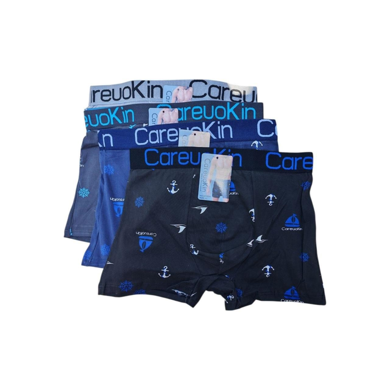 Труси чоловічі боксери ТМ “CAREOKIN“ 4шт. в наборі XL (50-52 ) 4 кольори.