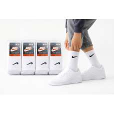 3 пари в упаковці, шкарпетки NIKE високі білі 36-39р.