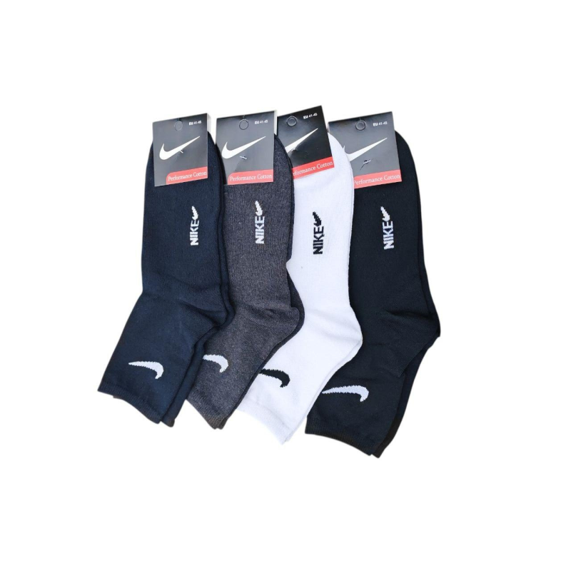 12 пар в упаковці шкарпетки  4 кольори NIKE 41-45 грн.
