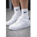 12 пар в упаковці, Шкарпетки NIKE високі білі р. 41-45