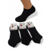 Шкарпетки жіночі короткі 12 пар ТМ “Friendly Socks“ чорні (36-40 розмір)