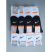 30 пар в упаковці шкарпетки big pack NIKE білі + чорні (15/15) 41-44р.