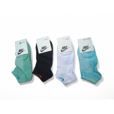 12 пар в упаковці, жіночі шкарпетки NIKE 4 кольори 36-41р.