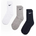 12 пар в упаковці, Шкарпетки NIKE високі 3 кольори. 36-41
