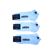 12 пар в упаковці, шкарпетки ADIDAS білі 41-44р.