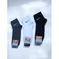 Шкарпетки 12 пар в упаковці 3 кольори NIKE 41-44р.