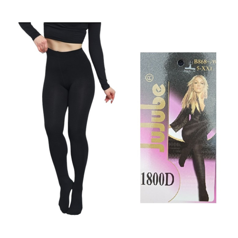 Колготки жіночі на байку ТМ “Jujube“ 5-XXL (48-50)