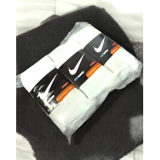 12 пар шкарпеток NIKE зимові махрові білі 36-41р.
