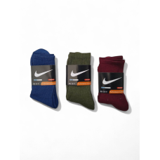 6 пар носків NIKE зимние махровые 3 цвета 36-41