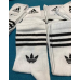 5 пар у коробці, подарунковий набір високих шкарпеток ADIDAS 4 кольори 41-45р.
