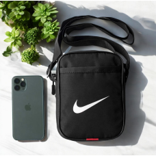Барсетка маленька Nike чорна чоловіча (сумка через плече)