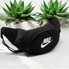 Сумка на пояс барсетка бананка Nike чорна