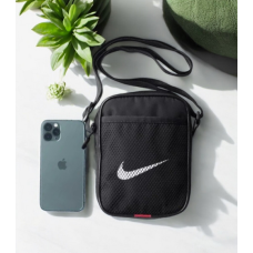 Барсетка маленька Nike чорна чоловіча (сумка через плече)