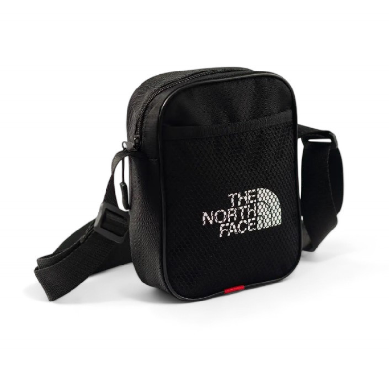 Барсетка The North Face чорна мала чоловіча (сумка через плече)