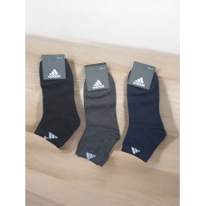 12 пар в упаковці, шкарпетки ADIDAS 3 кольори  41-45р.