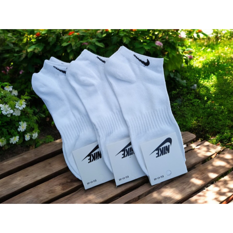 12 пар в упаковці шкарпетки короткі NIKE 36-41 р.