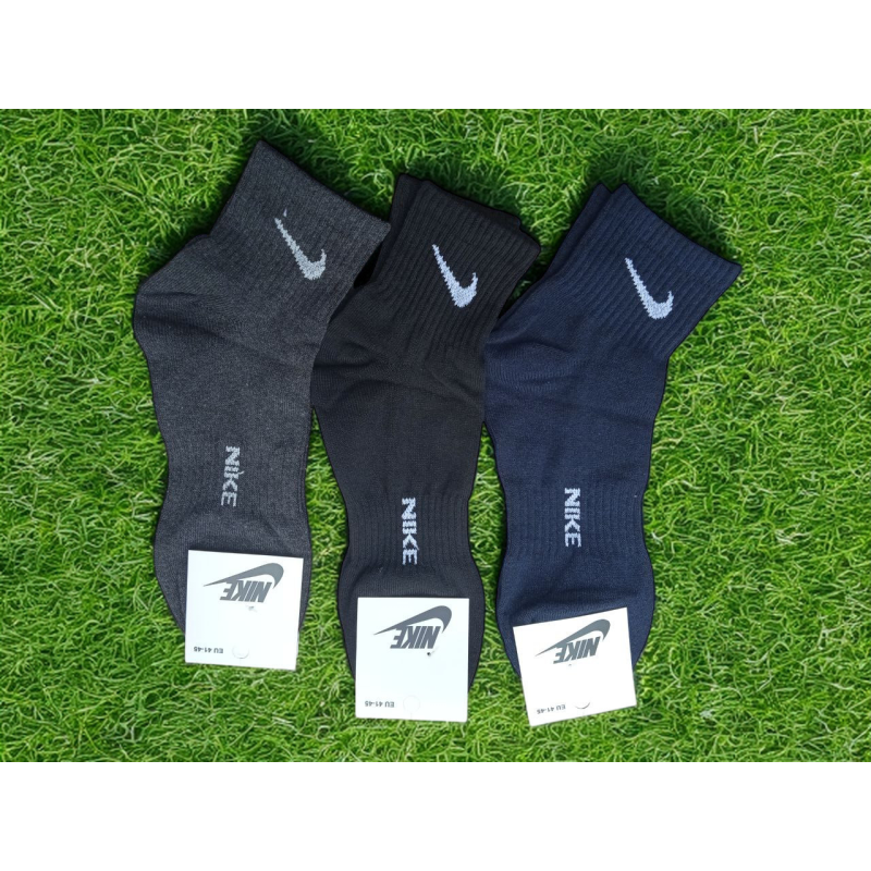 12 пар в упаковці шкарпетки середні 3 кольори NIKE 41-45 грн.