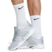12 пар в упаковці, Шкарпетки NIKE високі білі з додатковою гумкою на стопі. 41-45