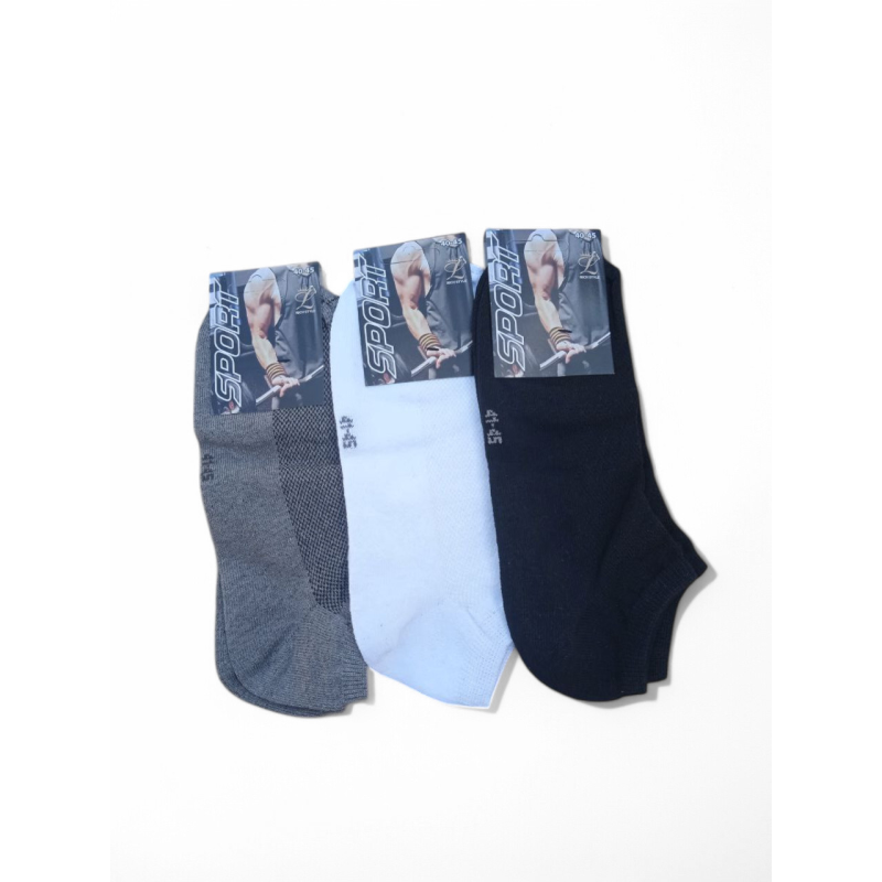 Упаковка коротких шкарпеток 12 пар літо сітка  SPORT SOCKS 3 кольори (40-45) розмір