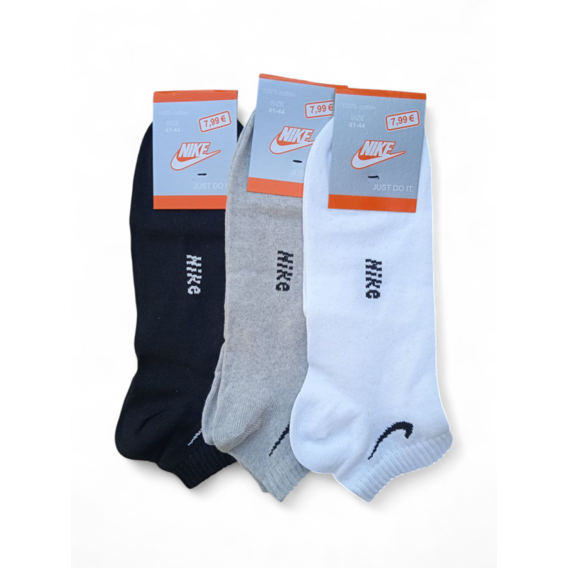 12 пар шкарпетки NIKE короткі 3 кольори 41-44р.